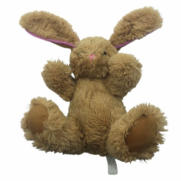 Bunny Rabbit plush fluffy floppy Galerie stuffed animal 8” Easter - Picture 3 of 5